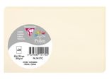 Polline Di Clairefontaine Cartoncino 82 X 128 Mm, Avorio