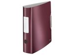 Leitz 1108-00-28 1108 Active Style Cartella A4 - 82 Mm, Rosso Granata