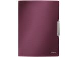 Leitz 3977-00-28 3977 Cartella Angolare Style, A4, Pp, Rosso Granata