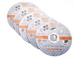 Bgs Dischi Da Taglio Per Acciaio Inox Ø 115 X 1,0 X 22,2 Mm 5 Pz - 3935