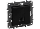Presa Per Computer RJ45 Cat5E Utp Nero Niloe Step