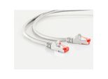 Cavo Patch Cat6A S/Ftp Pimf Bianco Senza Alogeni 0,25 M