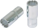 Ks Tools 1/2" Chromeplus Presa A 12 Punte, Lunga, 34 Mm"