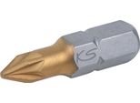 Ks Tools 1/4" Tin Bit 25 Mm PZ1 5Er Pack - 911.2649"