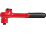 Ks Tools Cricchetto Reversibile Da 1/2" Con Isolamento Protettivo 32 Denti - 117.1201"