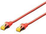 Cavo Patch Digitus, Cat. 6A, S/Ftp, 0,5 M, Rosso