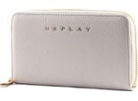 Replay Portafoglio Zip Around Wallet Light Grey Grigio Chiaro