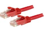 Startech.Com Cavo Di Rete Cat 6 - Cavo Patch Ethernet RJ45 Utp Rosso Da 1M Antigroviglio