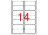 Etichetta Apli, Ilc, 99,1 X 38,1 Mm, Angoli Arrotondati, 1400 Pezzi/Confezione, 02419