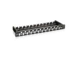 Equip 19" Patchpanel 24X Keystone Cat6A Utp 1HE Schwarz"
