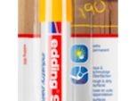 Edding 950 Pennarello Industriale In Pasta Giallo (Blister Da 1)