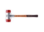 Mazza Simplex Soft-Face, Plastica; Con Alloggiamento In Alluminio E Impugnatura In Legno Di Alta Qualità | D=40 Mm | 3106.040