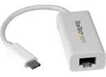 Startech.Com Adattatore Ethernet Gigabit USB-C A RJ45 Esterno Usb 3.0 Bianco