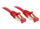 Lindy 47736 Cavo Cat6 S/Ftp, Rosso, Cavo Patch Da 5,00 M