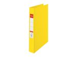 Esselte - Raccoglitore Ad Anelli Giallo Vivida, 2 Anelli