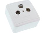 Inline® 69983 Presa D'antenna + Sat, Schermata, Ap/Up - Set