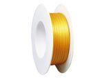Goldina® 897203160050 Nastro Di Raso Doppio - 3 Mm X 50 M, Giallo Oro