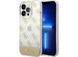 Guess Guhcp14Lhg4Mhg Iphone 14 Pro6,1 ZłOty/Oro Custodia Rigida 4G Pattern Script