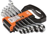Bahco 1RM/SH6 Ratcheting Crowfoot Wrench Spanner Size (Metric) 8 - 17 Mm