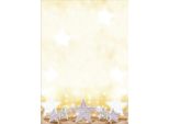 Sigel Weihnachts-Motiv-Papier "Glitter Stars"", A4, 90 G/Qm"