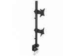 Techly ICA-LCD-350-D Supporto Per Monitor 68,6 Cm (27") Desk Nero"