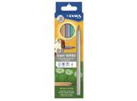 Lyra L3721062 Matite Colorate Super Ferby - Scatola Da 6, Metallizzate Assortite