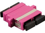 Accoppiatore Duplex Sc/Sc In Fibra Ottica Logilink Con Flangia Viola (Sfuso)