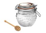Kilner - Vasetto Per Miele Con Cucchiaio 0,4L (0025.499) Vasetto Ermetico Per Miele E Sciroppo