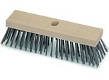 NöLle 244100 NöLle Drahtbesen Stahldraht Grau Holz 30,0 Cm Breit