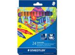 Staedtler Noris Club Penne Con Punta In Fibra, Confezione Da 24 Pezzi
