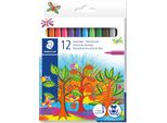 Staedtler Noris Club Pittore Di Fibre, Confezione Da 12 Pezzi
