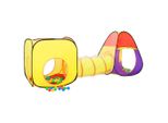 Vidaxl Tenda Da Gioco Con 250 Palline Multicolore 255X80X100 Cm