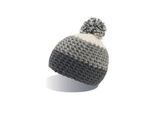 Atlantis Ever | Everest Beanie Cappello Invernale - Colore: Grigio/Grigio/Bianco - Taglia: Unica