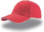 Atlantis | Liberty Sandwich Cap / Berretto / Cappello - Colore: Rosso/Bianco - Taglia: Unica