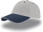 Atlantis | Liberty Sandwich Cap / Berretto / Cappello - Colore: Grigio/Navy/Grigio - Taglia: Unica