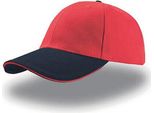 Atlantis | Liberty Sandwich Cap / Berretto / Cappello - Colore: Rosso/Navy/Rosso - Taglia: Unica