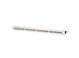 Metz Connect C6Amodul 24 Porte 180°M 1U, Acciaio Inox