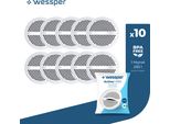 Wessper Classic Cartuccia Filtrante A Dischi Attivi 58 Mm X 15 Mm | Compatibile Con Brita Classic, Dafi Classic, Pearlco Classic, Anna Monomax | Cartuccia A Dischi Attivi