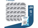Cartuccia Filtro Acqua Wessper Classic Active Disc | Ricambio Per Aquaphor Standard, Brita Classic, Dafi Classic Cartuccia Filtro | Cartuccia Carbone Attivo - 20X