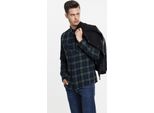 Urban Classics - Camicia Di Flanella A Quadri 3 Nero/Bianco/Rosso - S