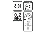 Spruzzatore Flo 8,0L Con Manometro 89520
