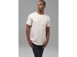 T-Shirt Da Uomo Urban Classics Ripped Pocket Tee Sand - M