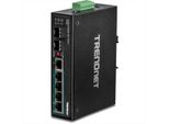 Trendnet TI-PG62 Trendnet Industrie Switch 6 Port Gbit Poe+ Metall