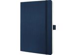 Sigel CO327 Sigel Notizbuch Conceptum® Ca. Din A5 Liniert, Dunkelblau Softcover 194 Seiten