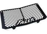 Zieger Copriradiatore Senza Copertura Laterale Compatibile Con Yamaha Fz1|Fazer| FZ8 | Fazer Design Logo 2 Nero