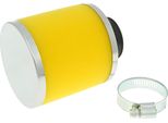 Filtro Aria Big Foam 28-35 Mm Giallo Diritto