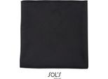 Sols 01208 | Asciugamano In Microfibra Atoll | 30 X 50 Cm - Colore: Nero - Dimensioni: 30 X 50 Cm
