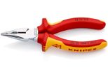 Pinze Combinate A Punta L.145Mm Max. 16Mm2 Testa Vde Cromata 2Comp. Manicotti Valore Di Taglio Filo Duro 2Mm