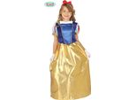 Costume Da Principessa Per Bambina Blu-Giallo-Rosso