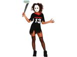 Halloween Sport Maschera Pipistrello Horror Nero Rosso Costume, Taglia: 42 - 44 (L) Colore: Nero